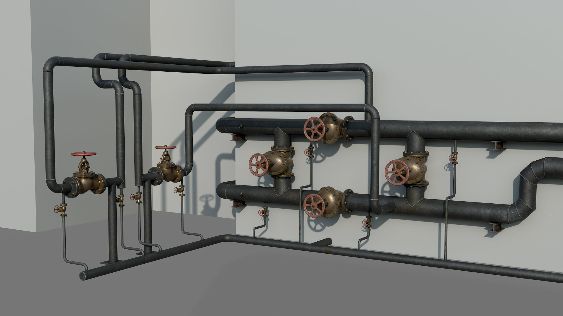 Pumping station 3D model_9