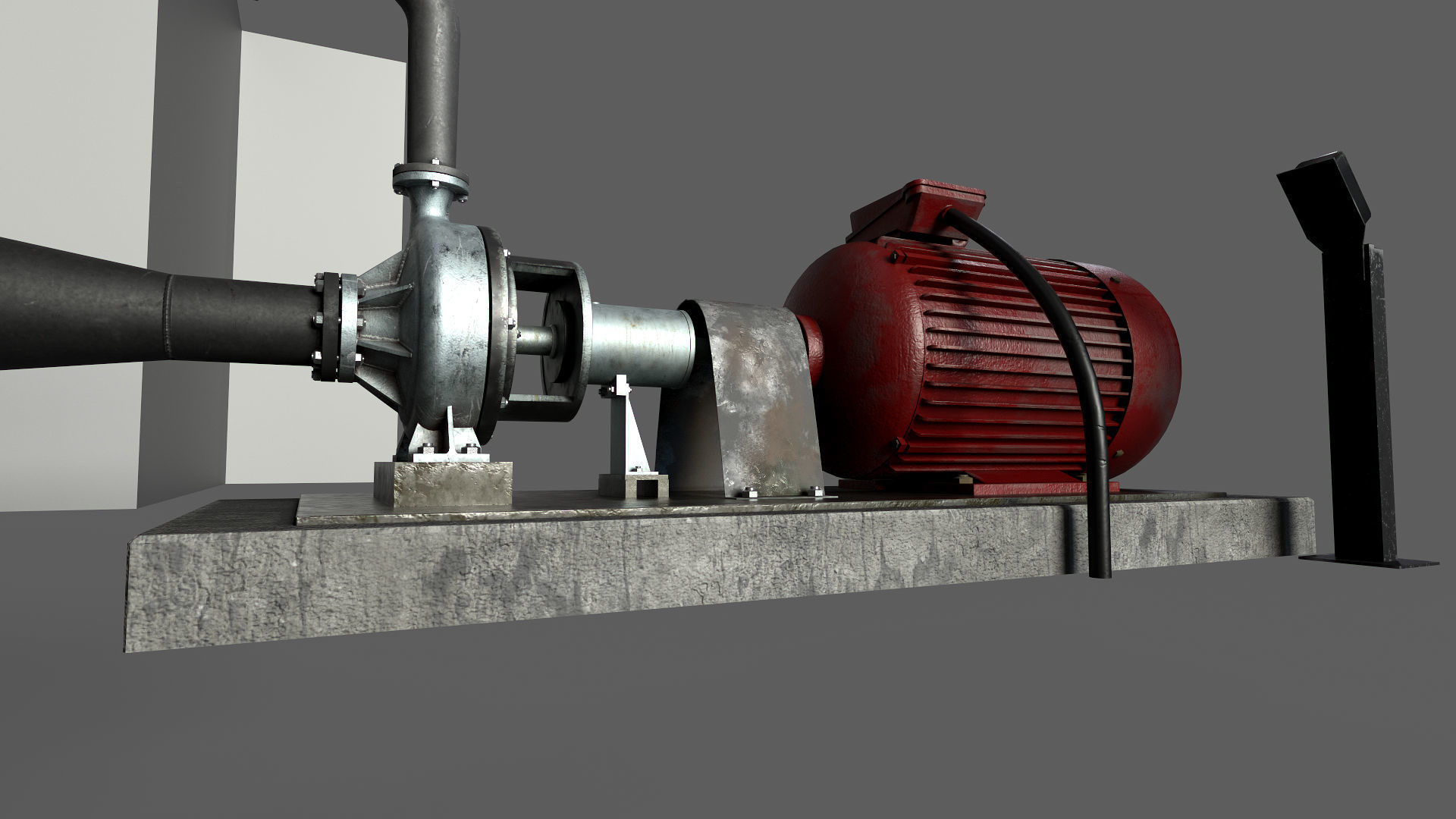 Pumping station 3D model_12