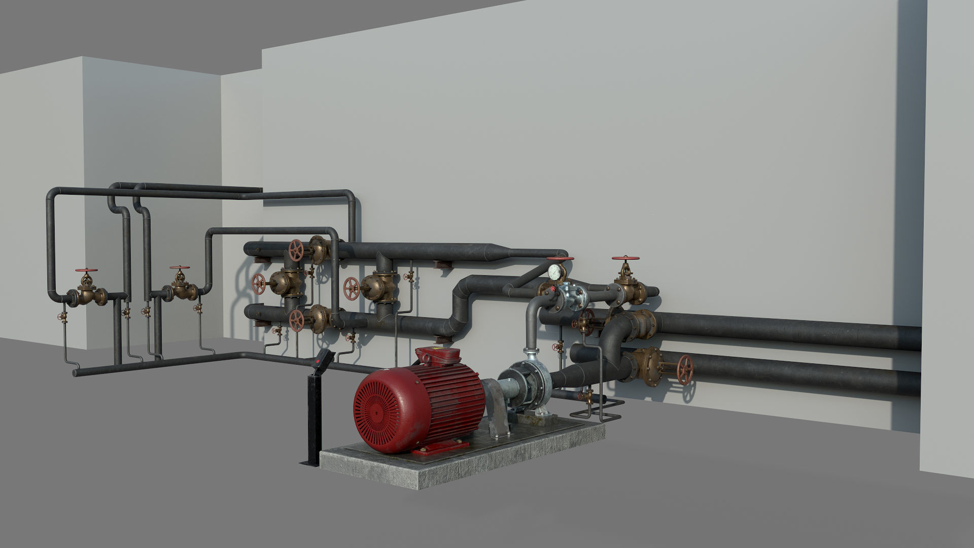 Pumping station 3D model_15
