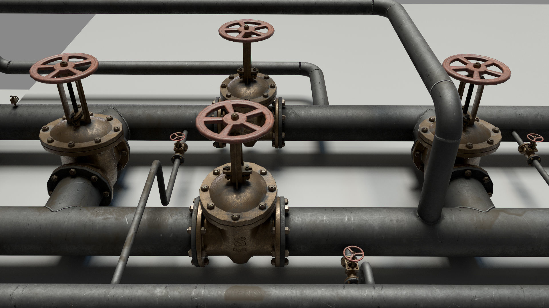 Pumping station 3D model_7