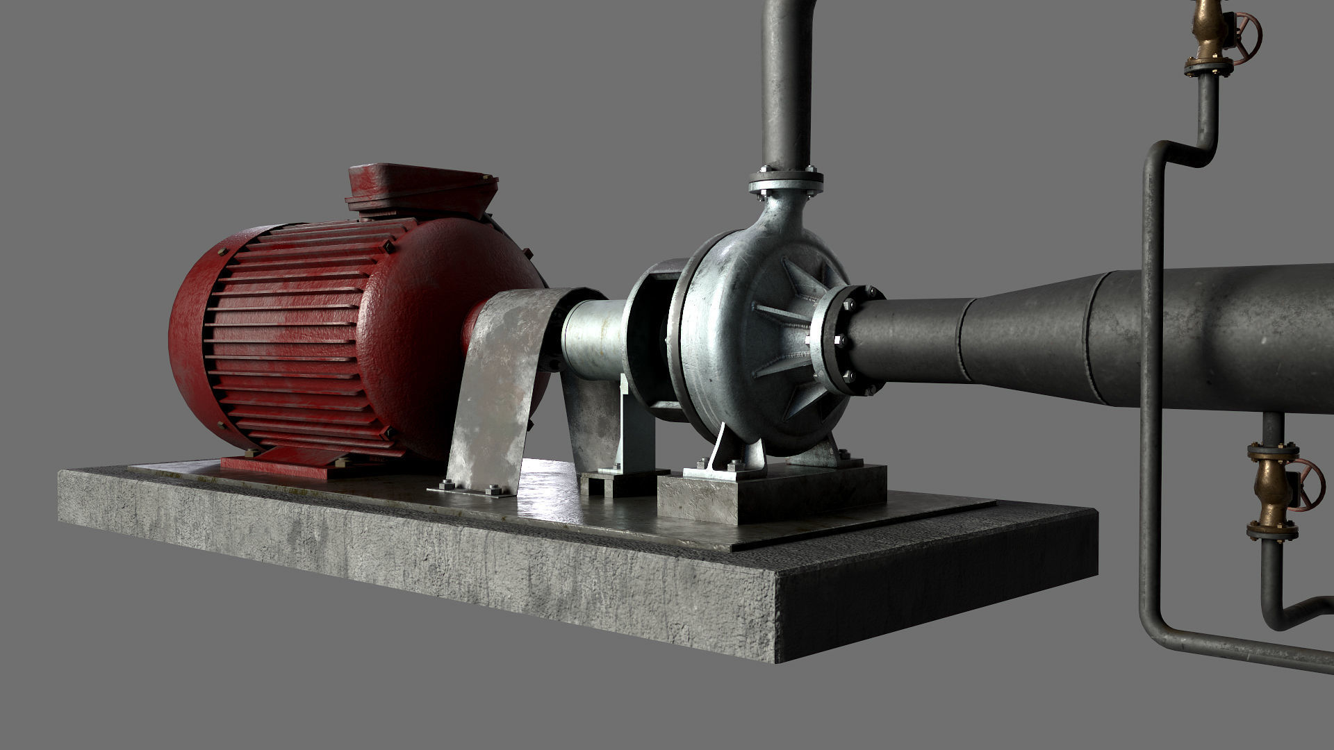 Pumping station 3D model_14