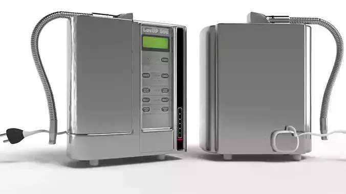 Water cleaning machine -- kangen water filter-- LevUp500Plat 3D model