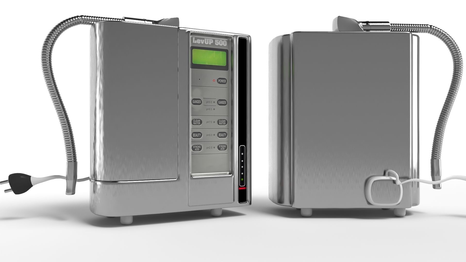 Water cleaning machine kangen water filter LevUp500Plat 3D model