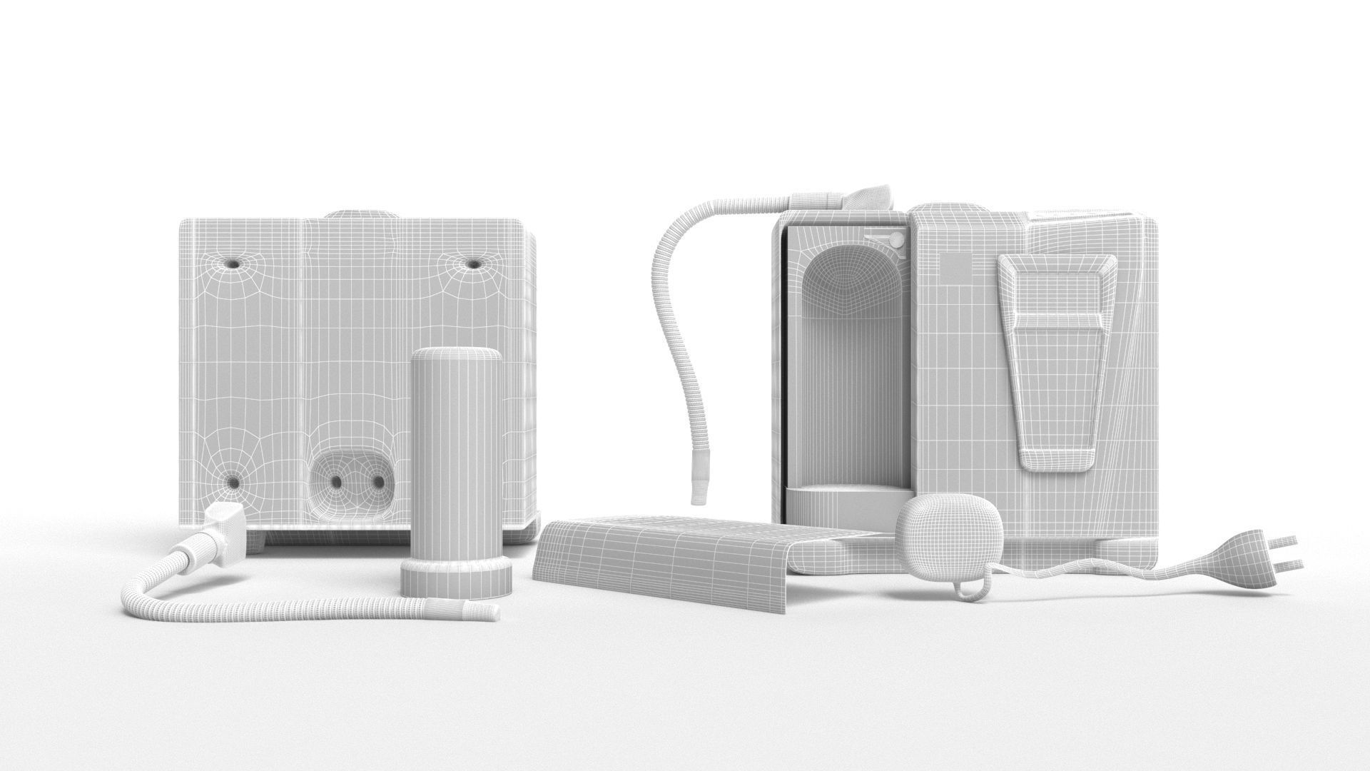 Water cleaning machine -- kangen water filter --- Model Sup501 3D model_6