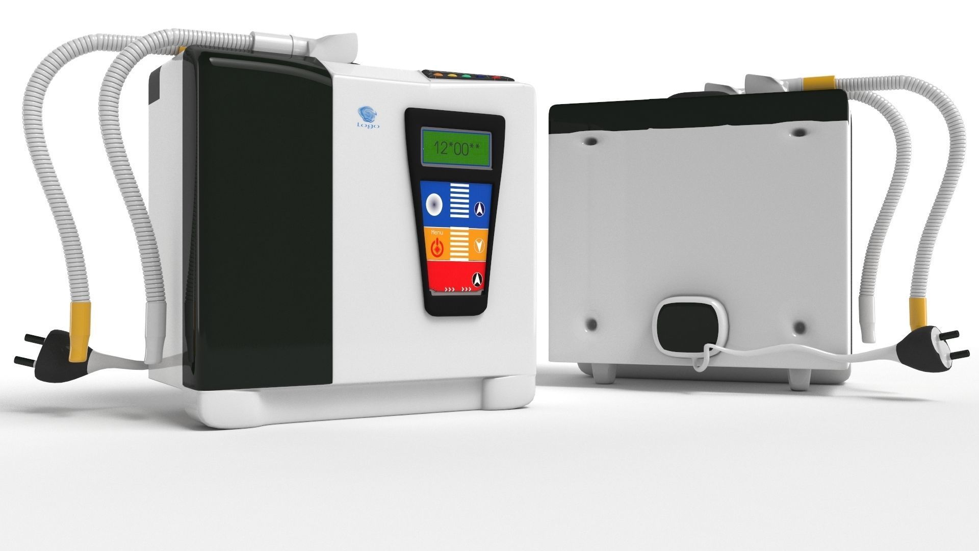 Water cleaning machine -- kangen water filter --- Model Sup501 3D model_1