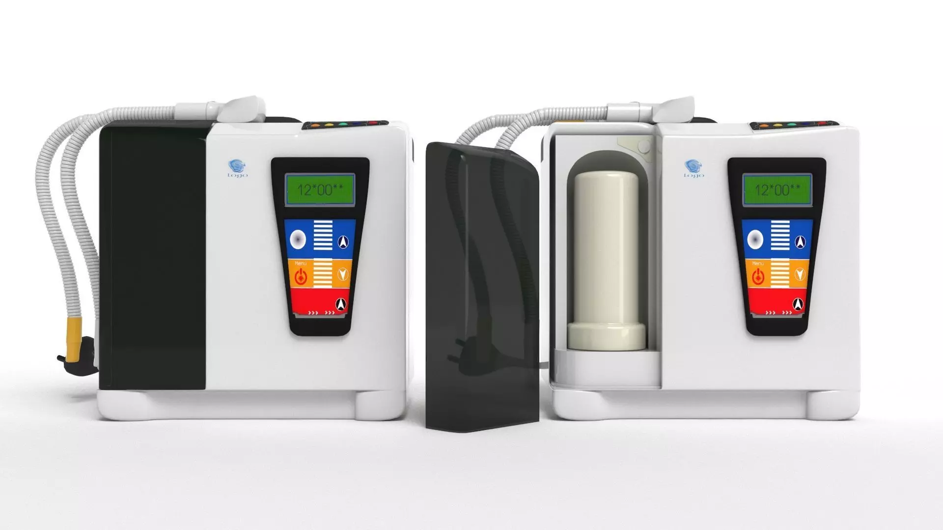 Water cleaning machine -- kangen water filter --- Model Sup501 3D model_0