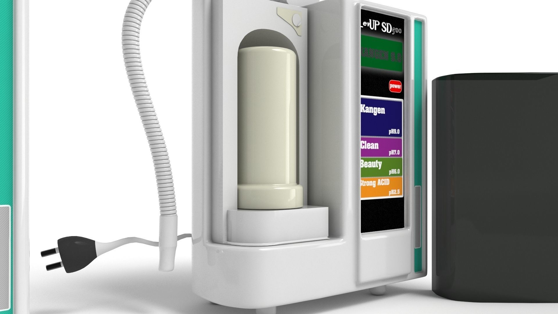 Water cleaning machine --- kangen water filter-- Model LevUP500 3D model_7