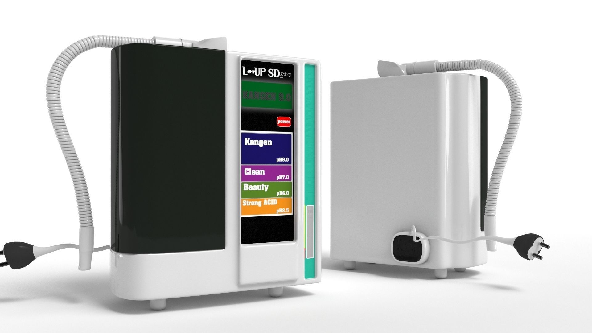 Water cleaning machine kangen water filter Model LevUP500 3D