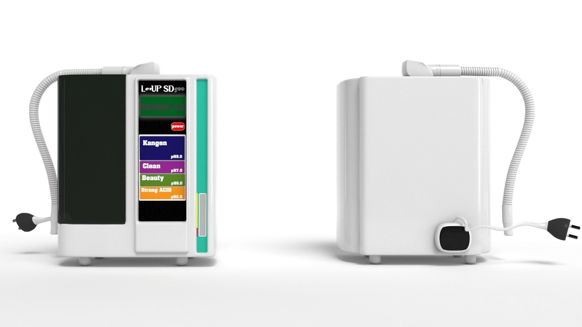 Water cleaning machine --- kangen water filter-- Model LevUP500 3D model_6