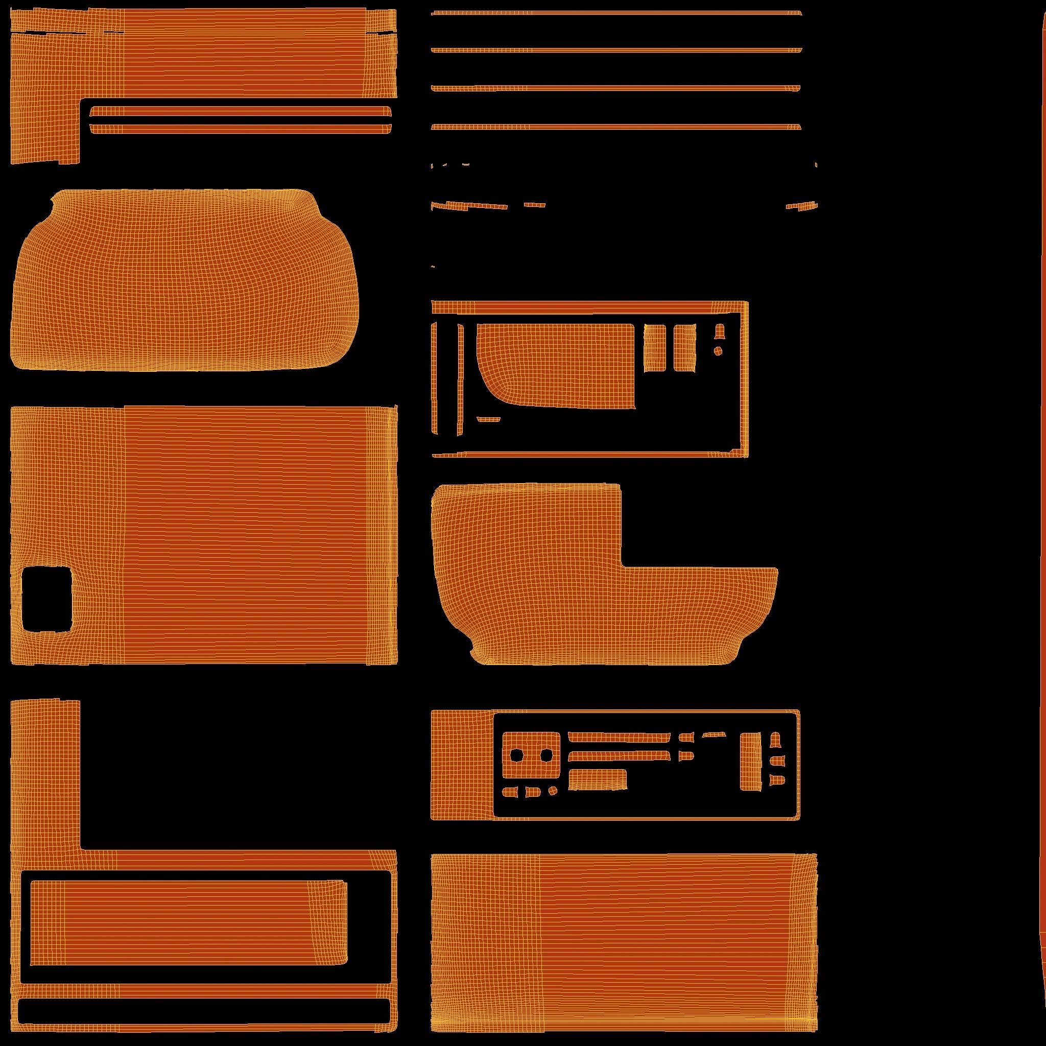 Water cleaning machine --- kangen water filter-- Model LevUP500 3D model_9