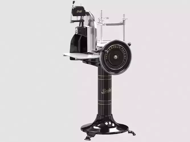 Van berkel  vintage meat slicer black Low-poly 3D model