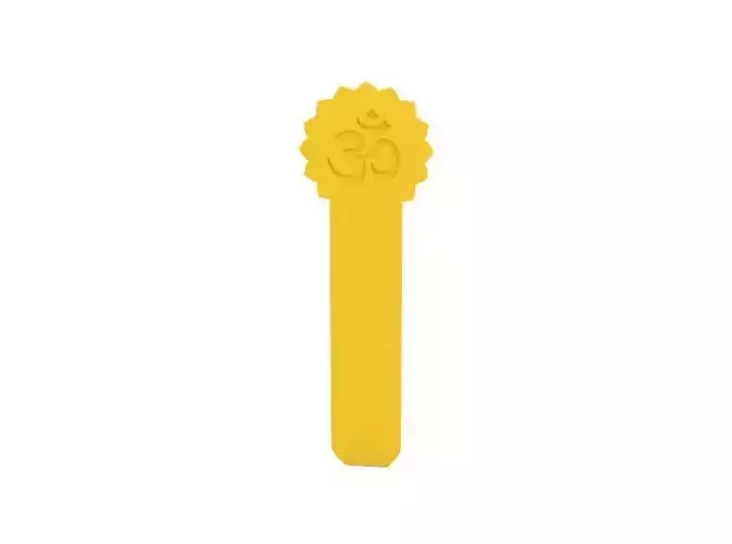 Bookmark om symbol on stick