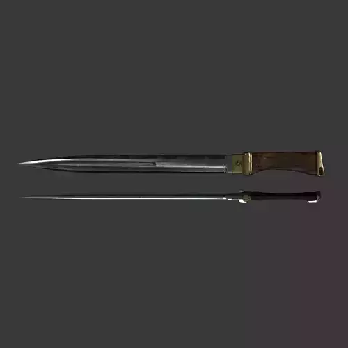 Game and VR-AR Ready Dagger