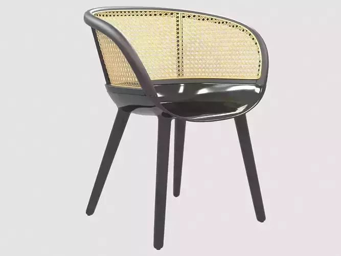 Cyborg Vienna design armchair by Marcel Wanders Low-poly 3D model