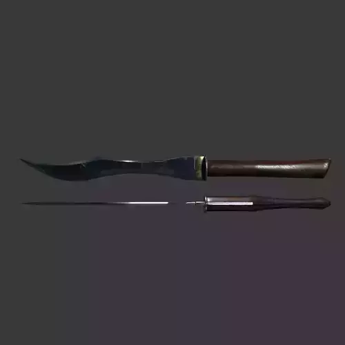 Game and VR-AR Ready Dagger