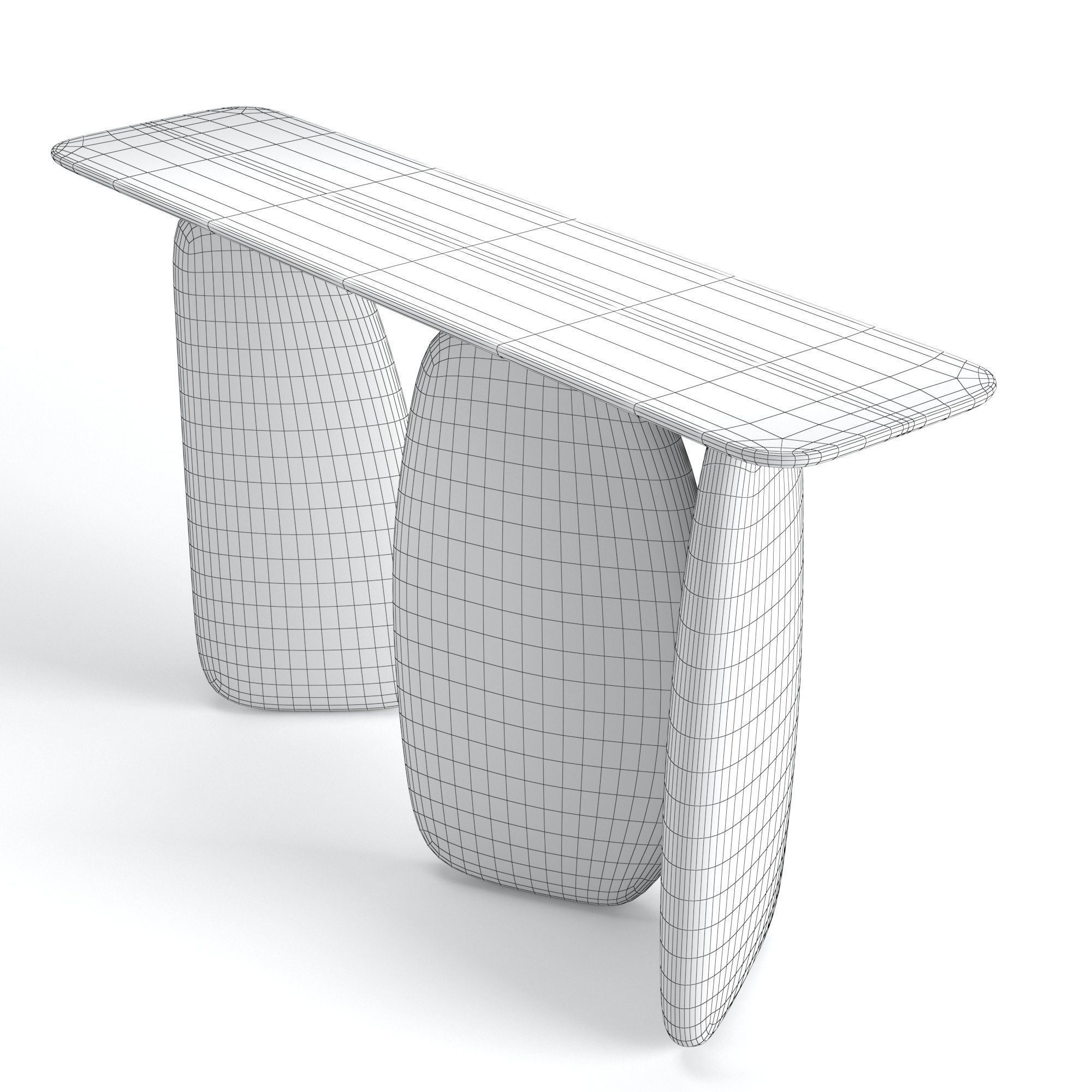 Brabbu Ardara console 3D model_5