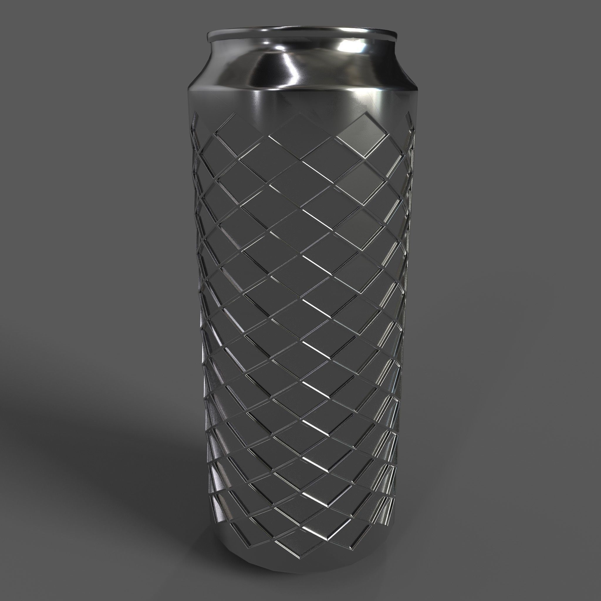 Can Art 2 Low-poly 3D model_1