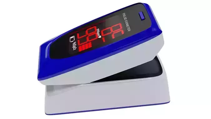 Finger Pulse Oximeter  3D model