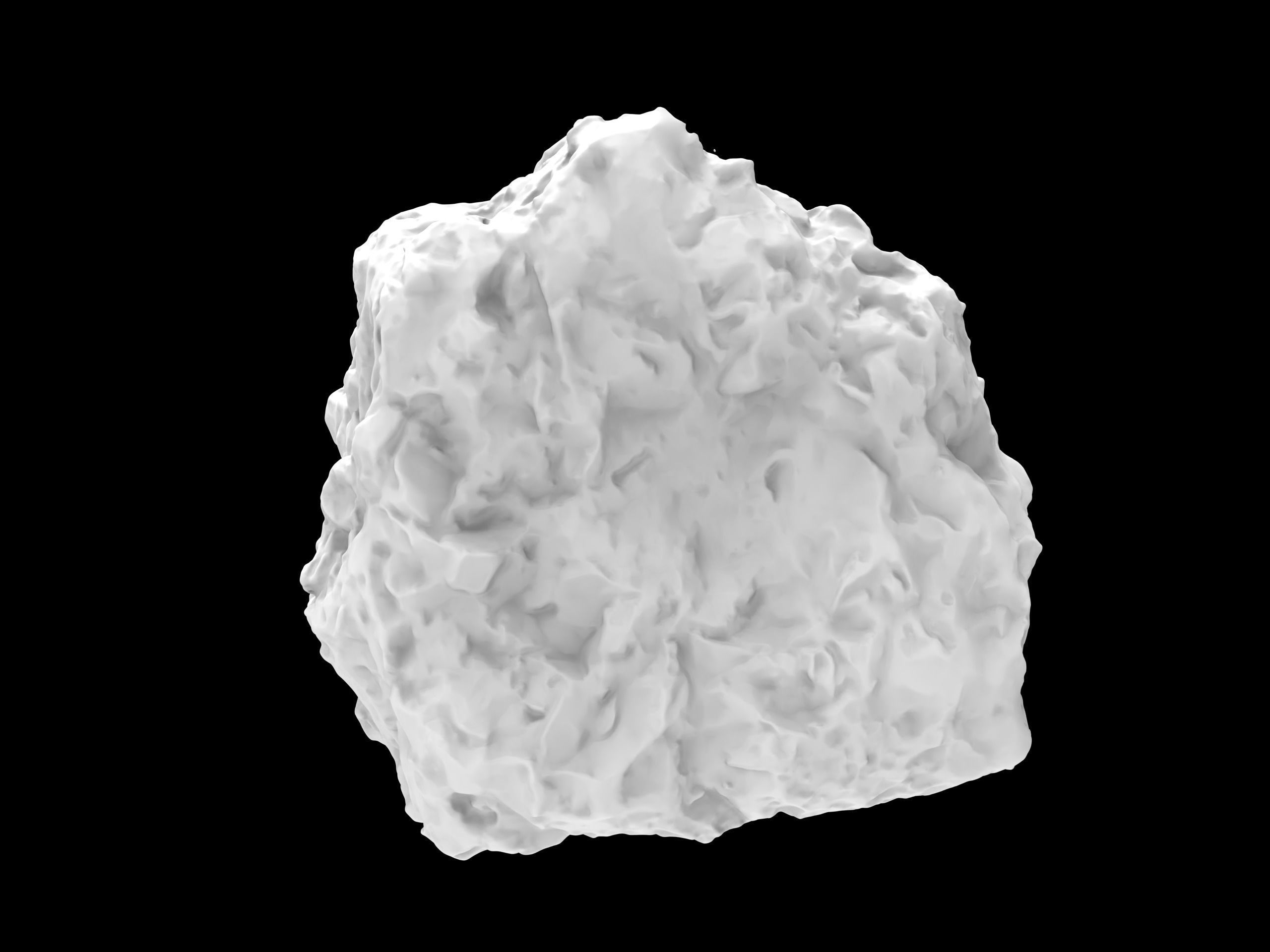 3d scanning stone 3D model_4