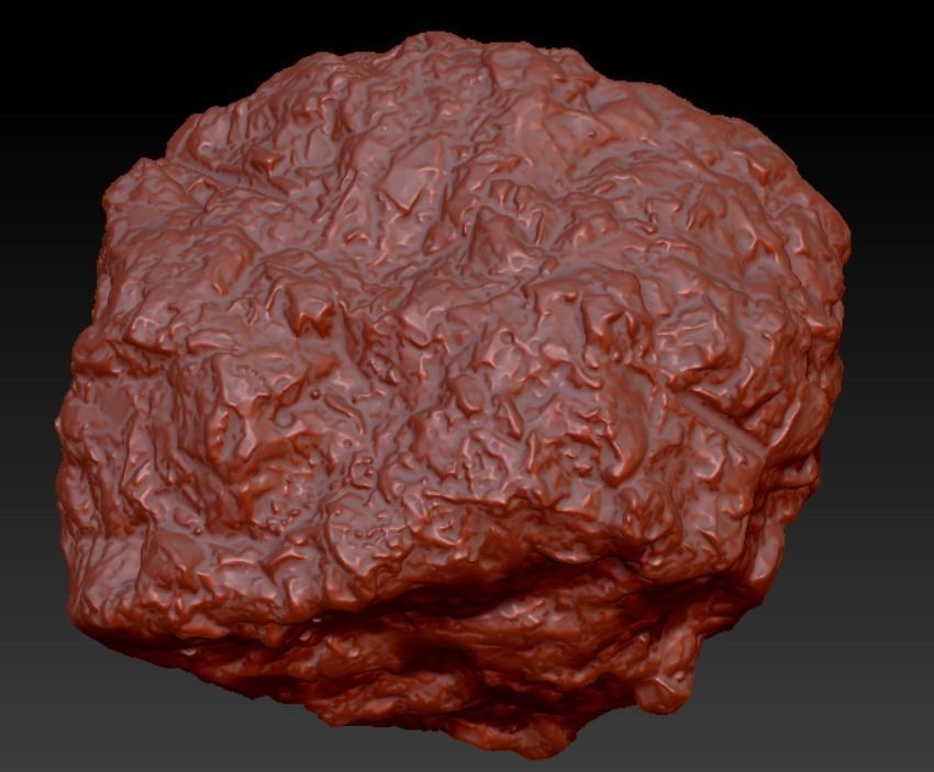 3d scanning stone 3D model_2