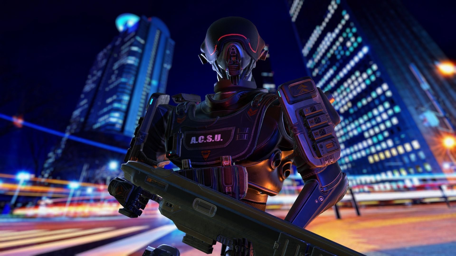 ACSU Ocelot Low-poly 3D model_4