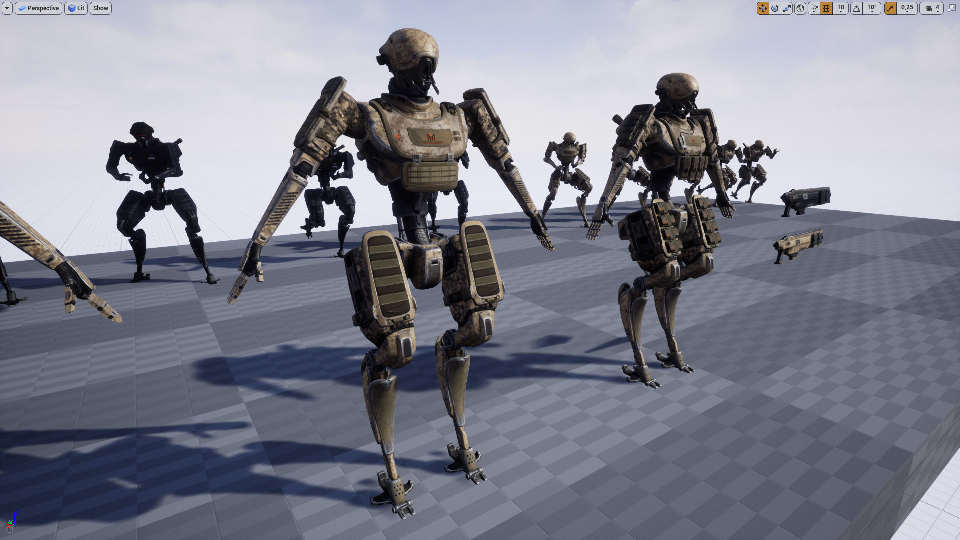 ACSU Ocelot Low-poly 3D model_7