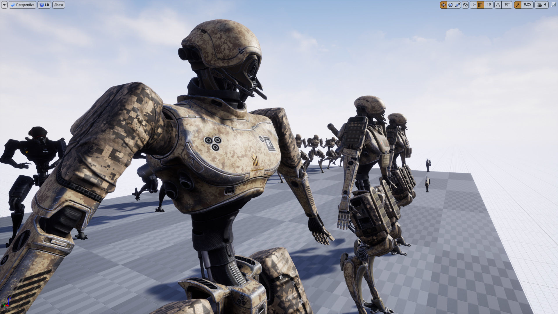 ACSU Ocelot Low-poly 3D model_12