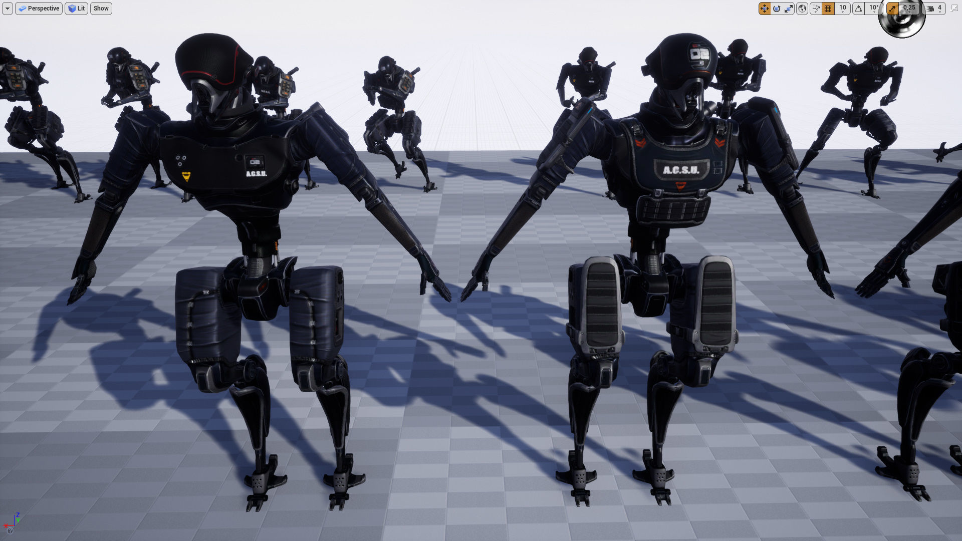 ACSU Ocelot Low-poly 3D model_11