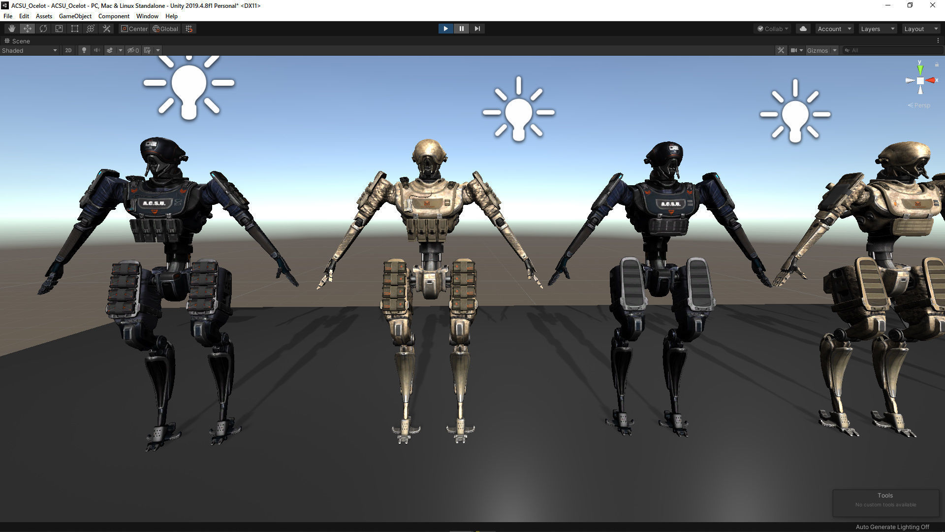 ACSU Ocelot Low-poly 3D model_20