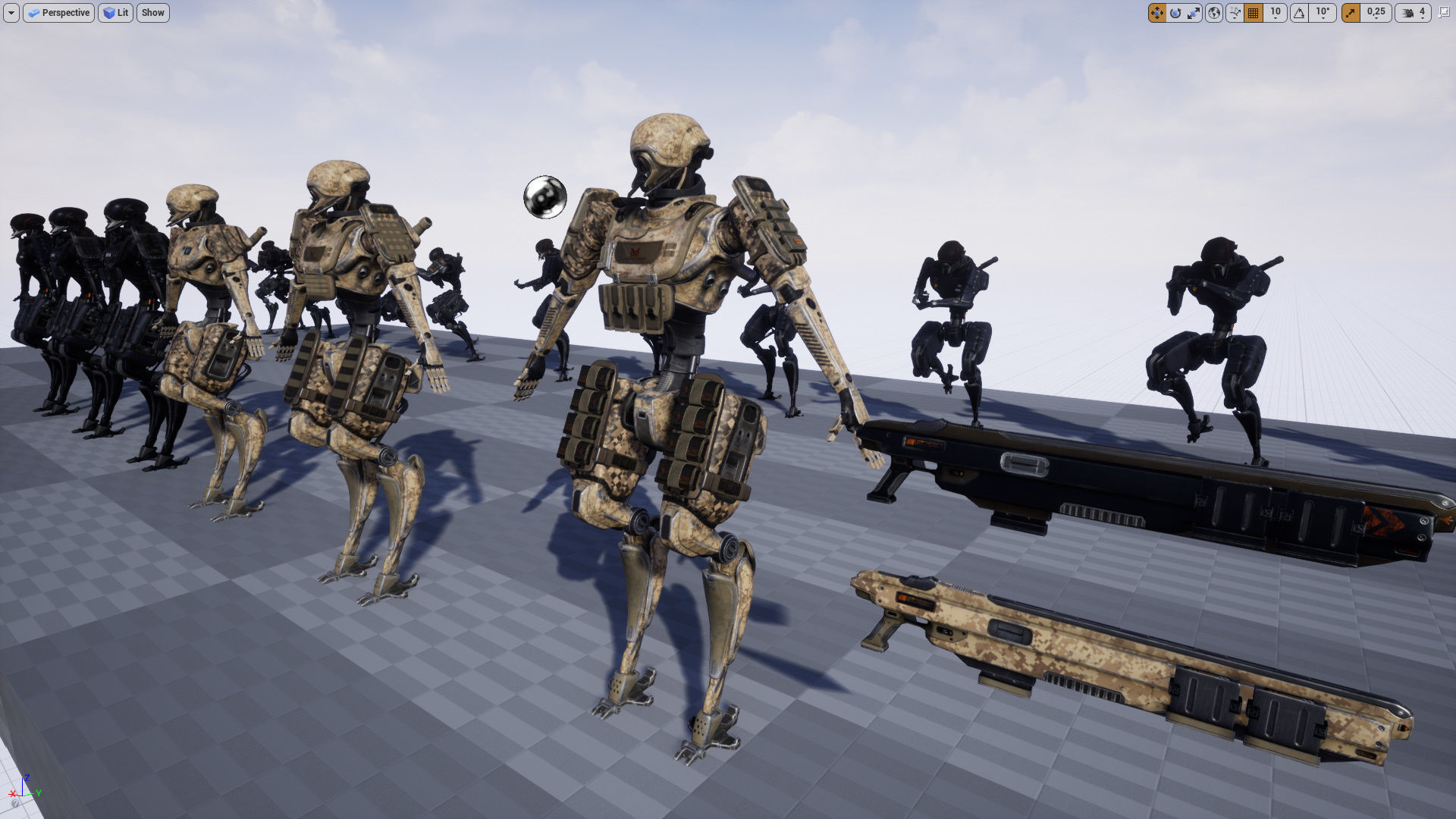 ACSU Ocelot Low-poly 3D model_6