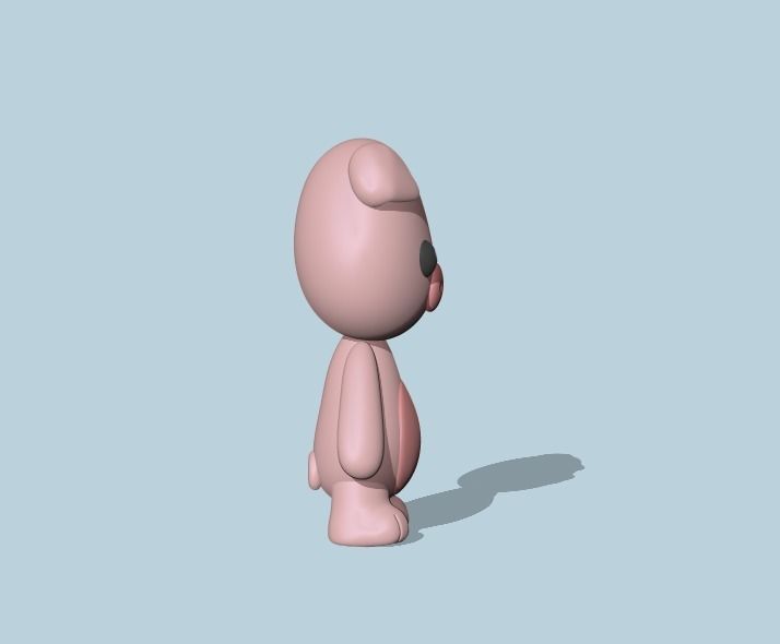 Pig Toy 3D print model_1