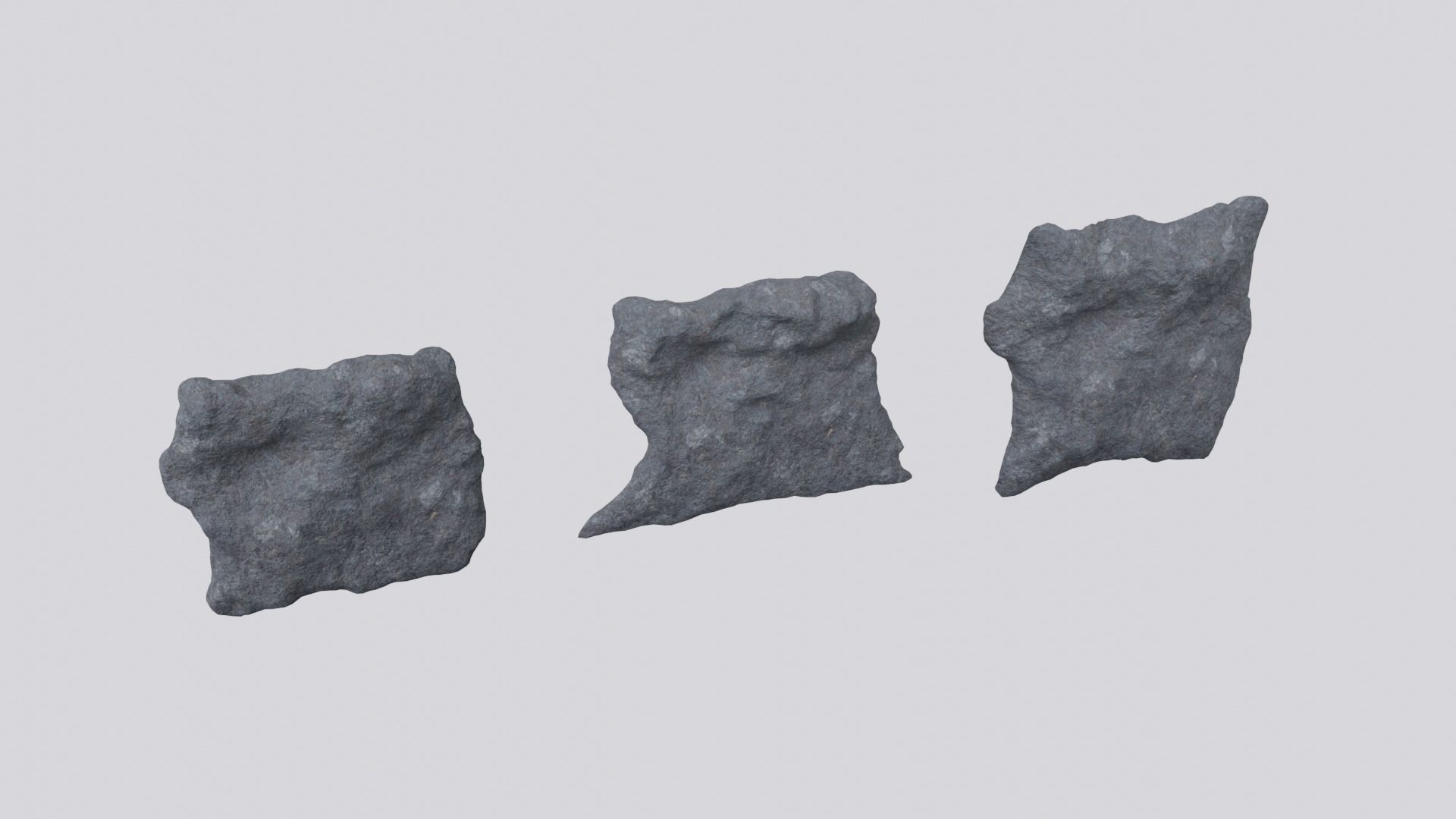 Environmental Cave Rocks Vol2 - Game Ready and PBR Low-poly 3D model_19