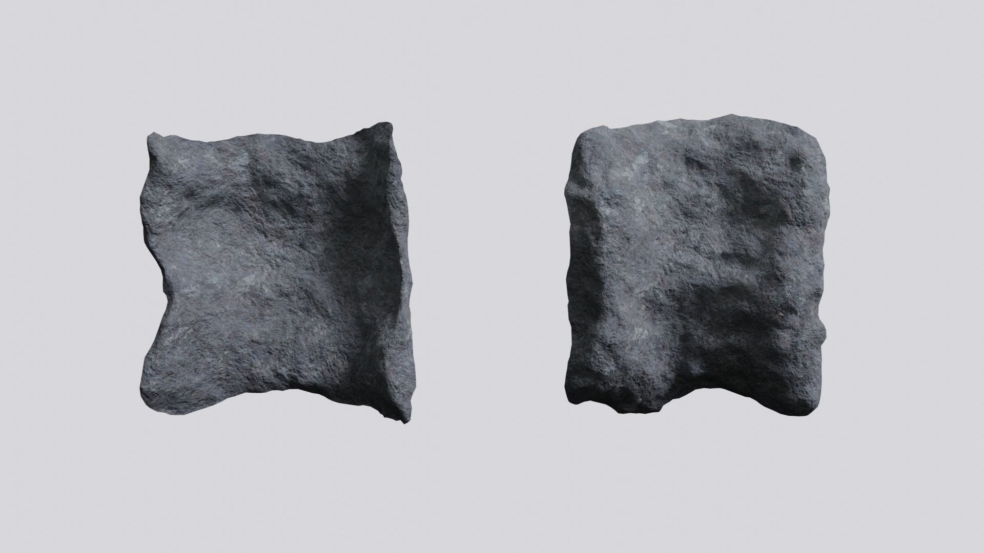 Environmental Cave Rocks Vol2 - Game Ready and PBR Low-poly 3D model_22