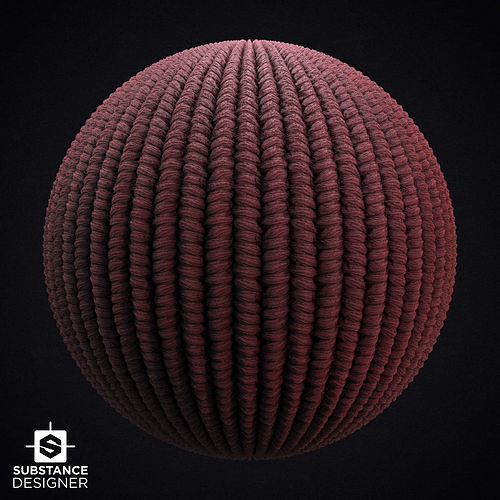 Wool Knit Seamless PBR Texture Texture