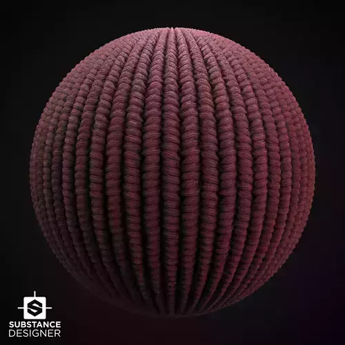Wool Knit Seamless PBR Texture