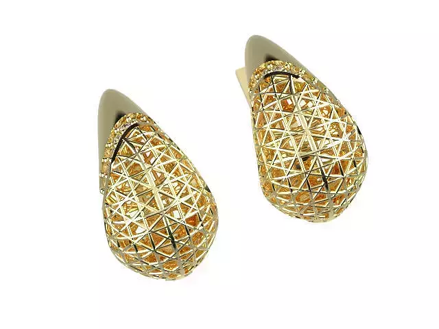 woman diamond   earring T00007