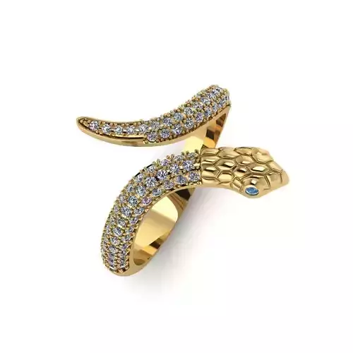  3dm ring gold Jewelery 3D print model