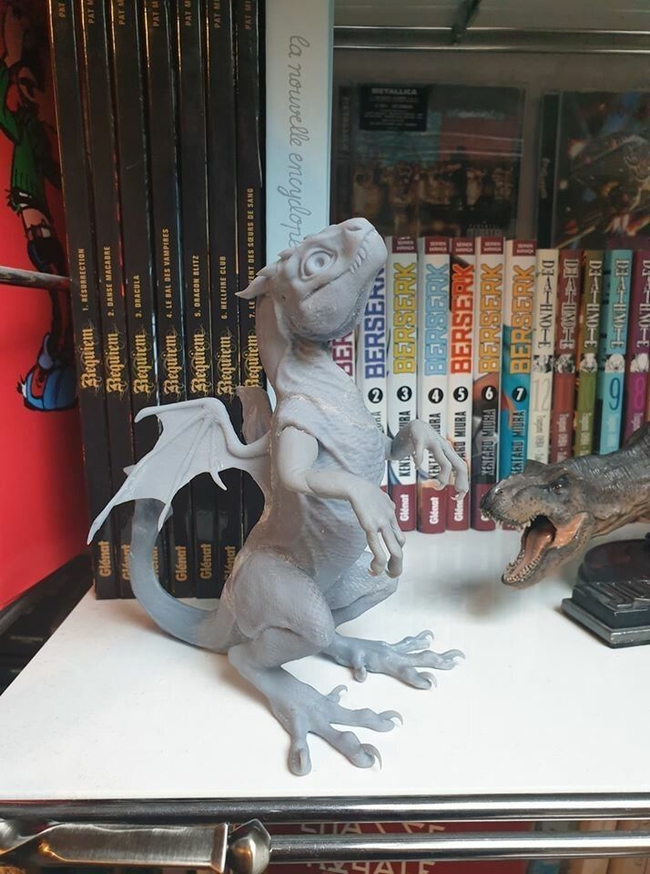 Baby Dragon 3D print model_1
