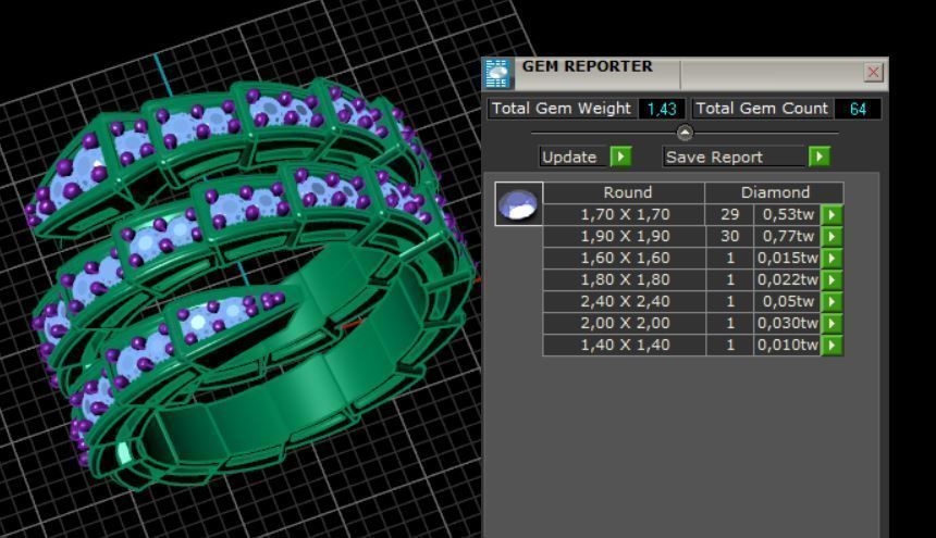 serpenti ring 2 tour 3D model_7