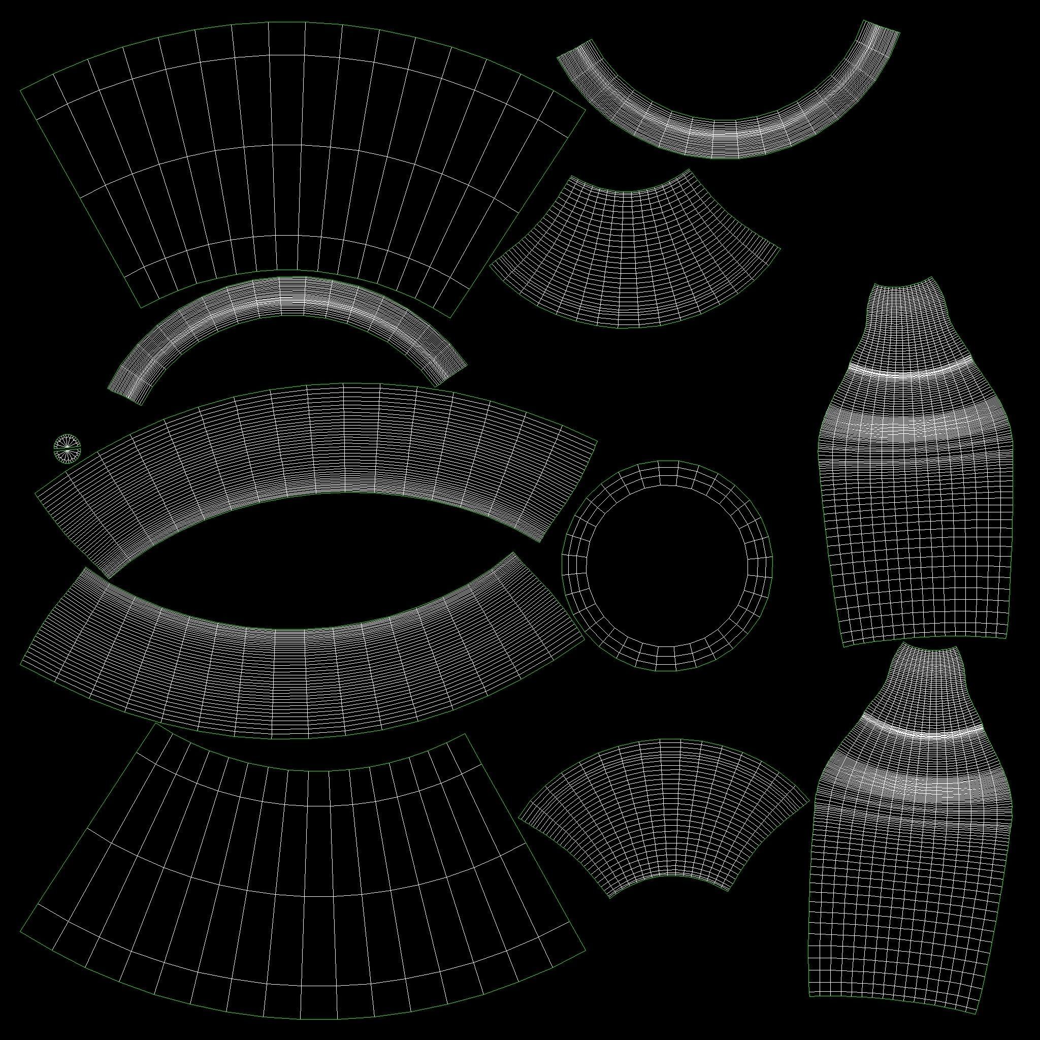 Copper Pitcher Low-poly 3D model_5