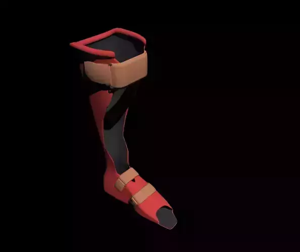 Physical Therapy Foot 3D model