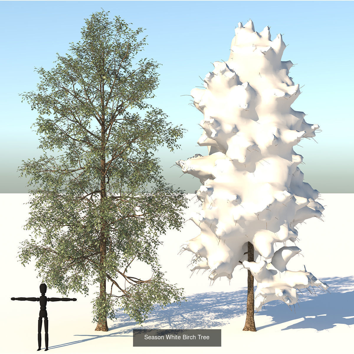 MEGA TREE COLLECITON 40 TREE 3D Model Collection_18