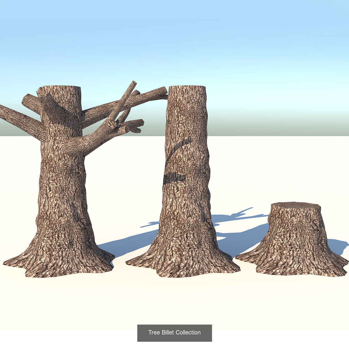 MEGA TREE COLLECITON 40 TREE 3D Model Collection_40