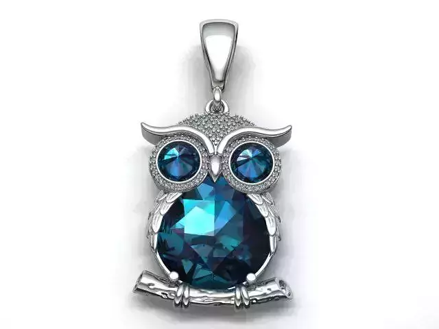 owl pendant