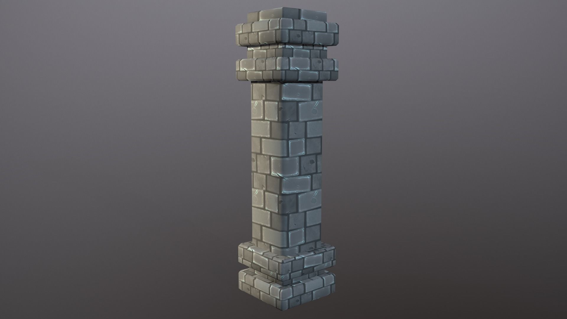 Seraphim Graveyard Kit Low-poly 3D model_27