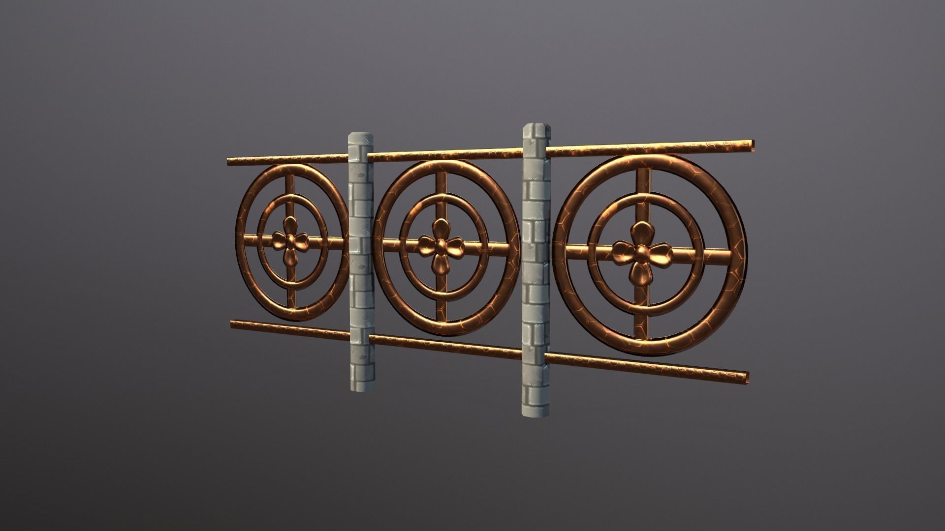 Seraphim Graveyard Kit Low-poly 3D model_23