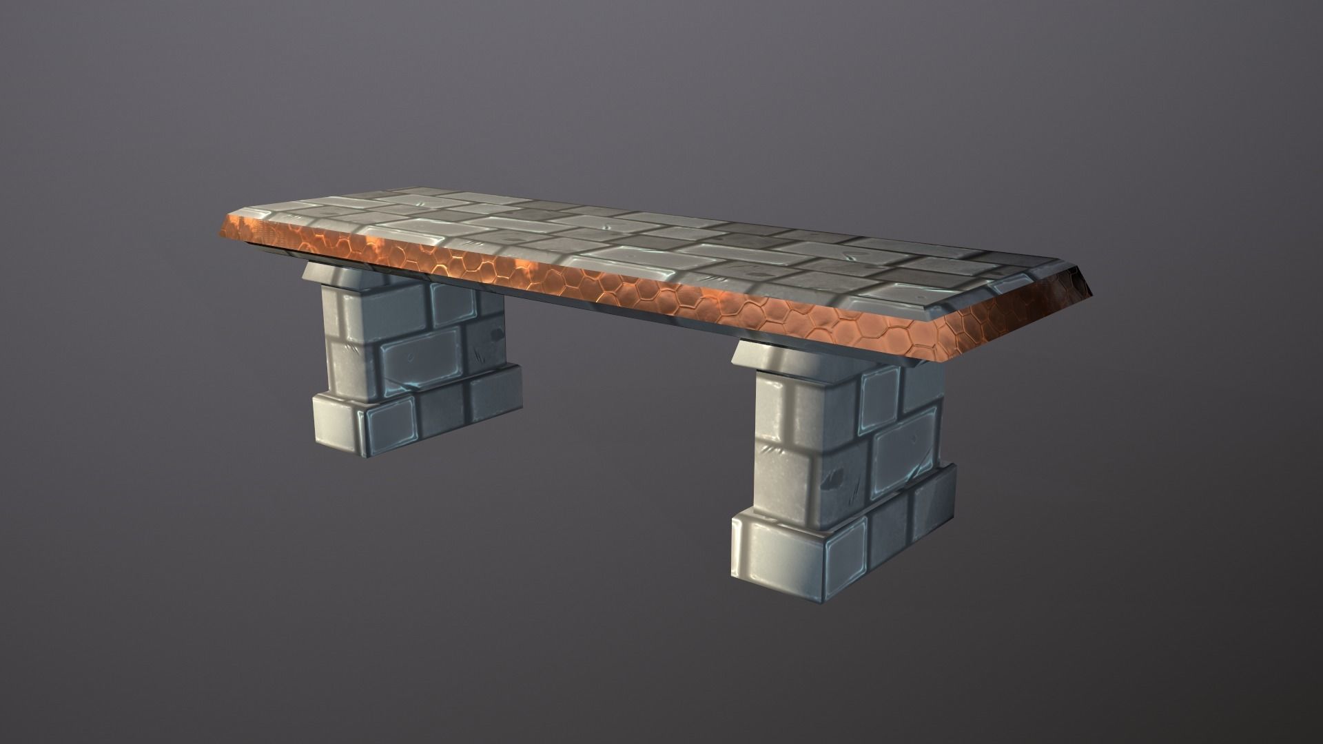 Seraphim Graveyard Kit Low-poly 3D model_25