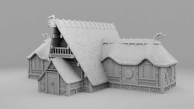 House of viking 3D print model