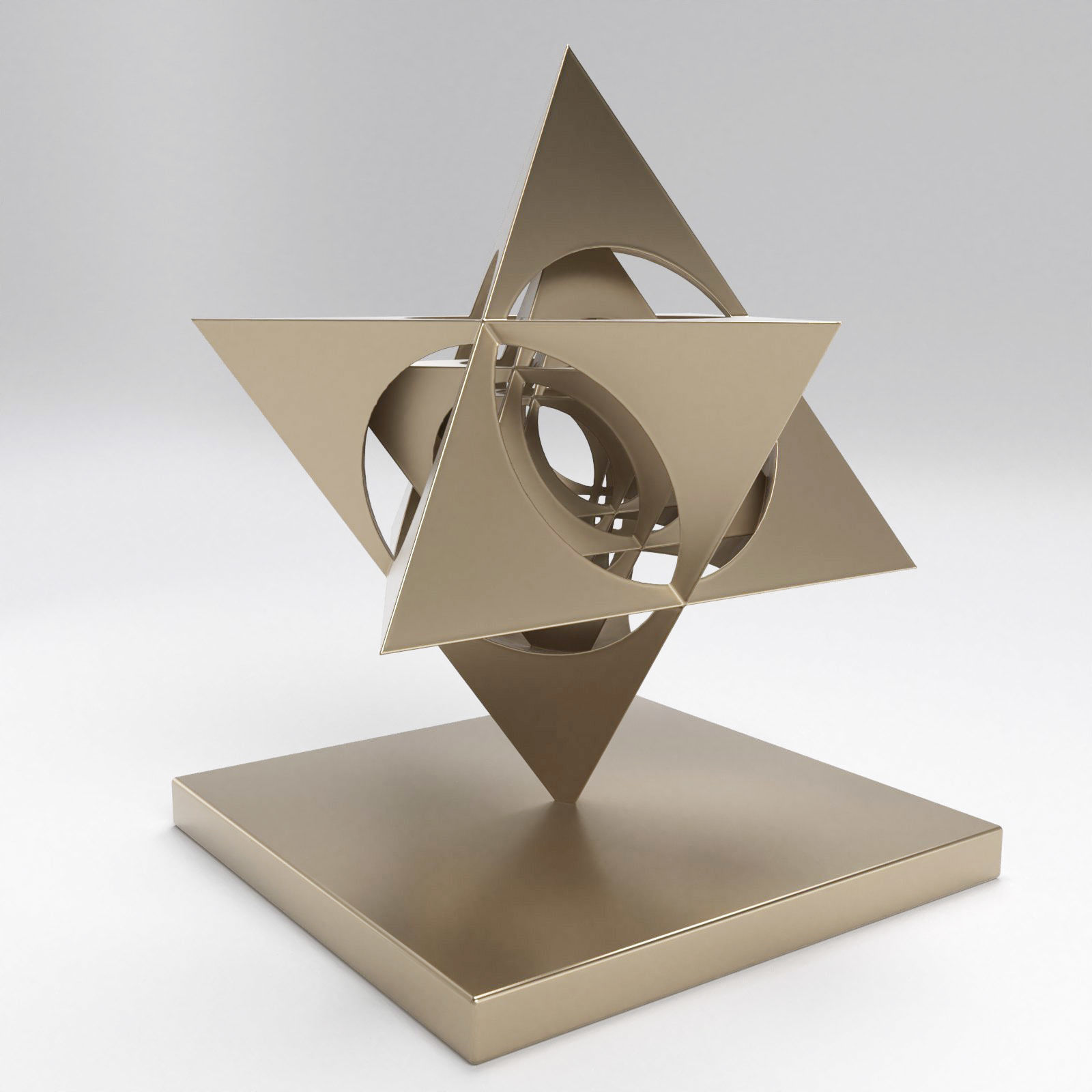 Star Tetrahedron 3D print model_5