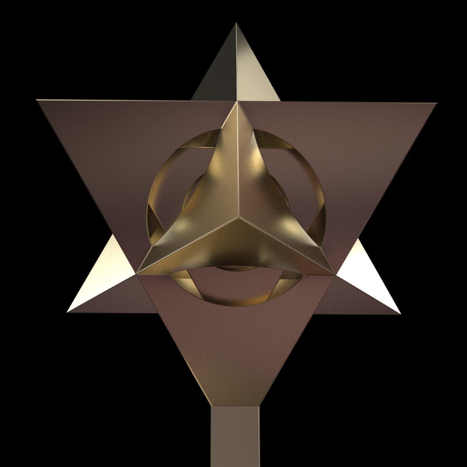 Star Tetrahedron 3D print model_15